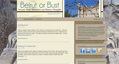 Desktop Screenshot of beirutorbust.com