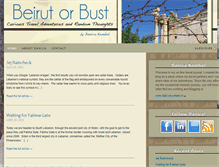 Tablet Screenshot of beirutorbust.com